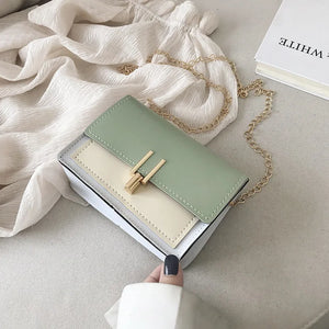Leather Crossbody Bag Small Messenger Bags for Women