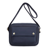 Vintage Denim Messenger Bag Women Large Capacity Shoulder Bag