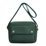 Vintage Denim Messenger Bag Women Large Capacity Shoulder Bag