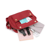 Vintage Denim Messenger Bag Women Large Capacity Shoulder Bag