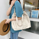 Large Capacity Green Tote Bag for Women