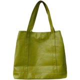 Large Capacity Green Tote Bag for Women
