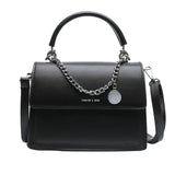 Large Capacity PU Shoulder Messenger Bag for Women