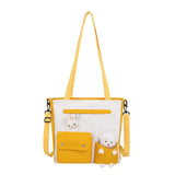 Japanese Student Shoulder Bag Canvas Messenger Bag