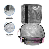 Cherry Blossoms Lunch Box Insulated Canvas Lunch Bag