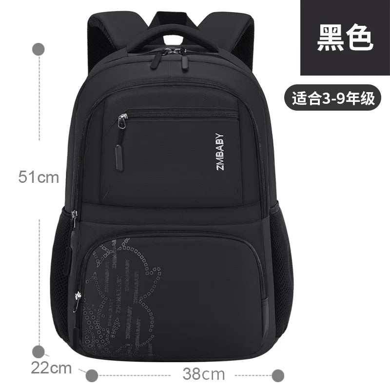 Kids Orthopedic School Backpack Large Waterproof Book Bag