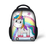 Unicorn Printing Backpack Girls Mochila Escolar Kindergarten Bag
