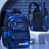 Kids School Backpack Orthopedic Boys Girls Waterproof Book Bag