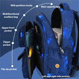 Kids School Backpack Orthopedic Boys Girls Waterproof Book Bag