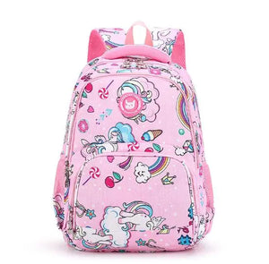 Kids School Backpack Girls Book Bag Waterproof Laptop Bagpack