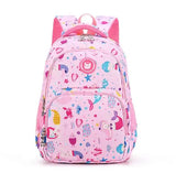 Kids School Backpack Girls Book Bag Waterproof Laptop Bagpack