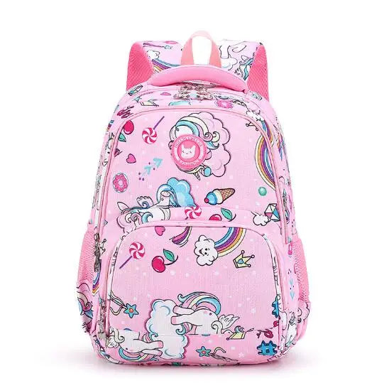 Kids School Backpack Girls Book Bag Waterproof Laptop Bagpack