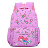 Girls Kids Satchel Orthopedic Backpack Schoolbags