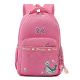 Girls Kids Waterproof Orthopedic Backpack School Bags Primary School