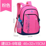 Kids Orthopedic Waterproof Schoolbags Backpacks