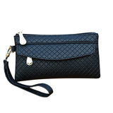 Plaid Zipper Organizer Wallet Women's Money Bag