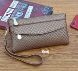 Plaid Zipper Organizer Wallet Women's Money Bag