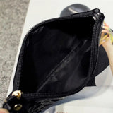 Marble Pattern Girls Wallet Zipper Change Purse Clutch Bag
