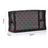 Printing Mesh Makeup Bag Large Capacity Cosmetic Pouch Cosmetic Organizer Bag