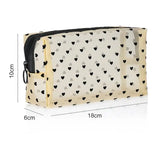 Printing Mesh Makeup Bag Large Capacity Cosmetic Pouch Cosmetic Organizer Bag