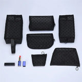 Transparent Mesh Makeup Bag Large Capacity Cosmetic Pouch Organizer
