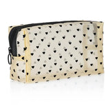 Transparent Mesh Makeup Bag Large Capacity Cosmetic Pouch Organizer