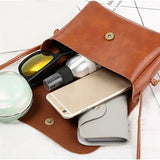 Mini PU Leather Shoulder Bag for Women Girls
