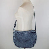 Women Denim Shoulder Bag Large Capacity Crossbody Messenger Bag