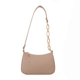 Crocodile Pattern Bags for Women Handbags Metal Chain PU Leather Lady Shoulder