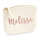 Personalized Rose Bride Makeup Bag for Wedding Proposal