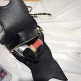 Women Crossbody Bag PU Leather Small Purse Harajuku Shoulder Bag