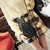 Women Shoulder Bag Harajuku Small Purse PU Leather Crossbody Bag