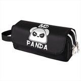 Cartoon Panda Pencil Case Large Capacity Travel Storage Bag