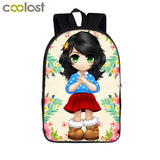 Girl Princess Backpack Daily School Bags for Teenage Girls