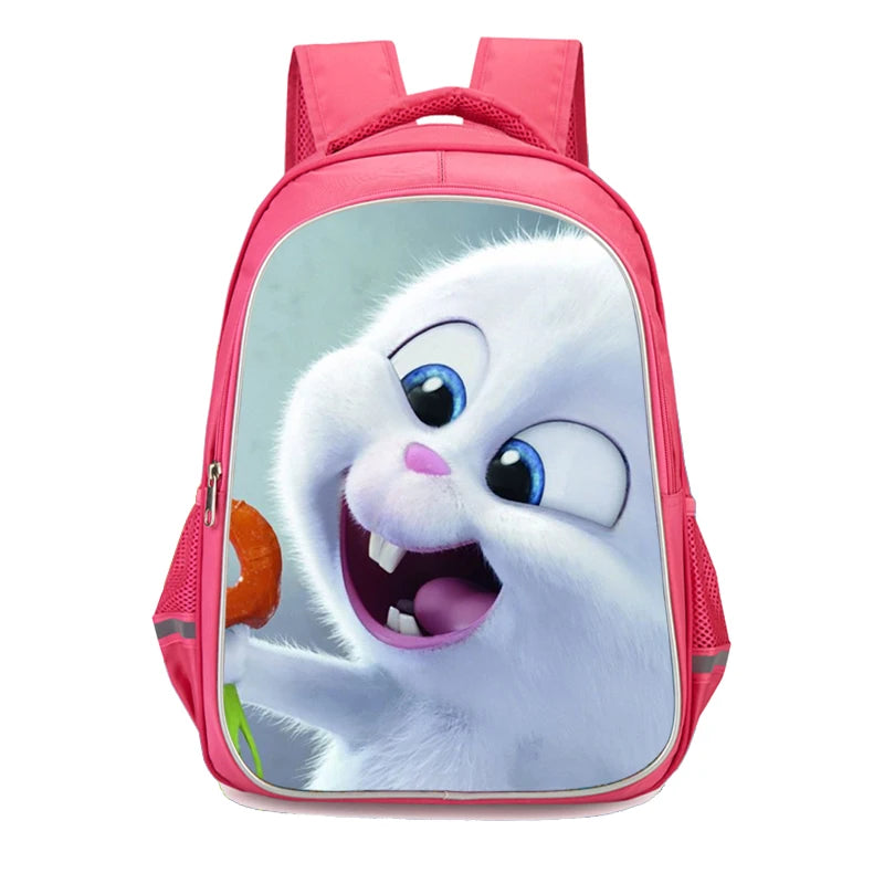 Rabbit Backpack for Girls, Women Rucksack for School, Cute Cartoon Design