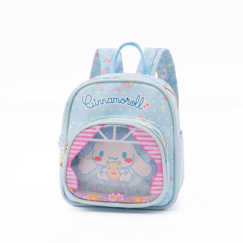 Children's Cartoon Transparent Mini Backpack