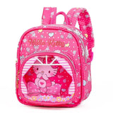 Children's Cartoon Transparent Mini Backpack