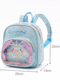 Children's Cartoon Transparent Mini Backpack