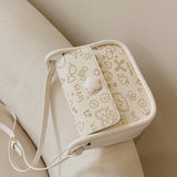 Women's Square Messenger Bag Small Niche Side Bag