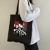 Demon Slayer Canvas Tote Shopper Bag Eco Large-capacity
