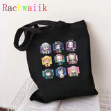Demon Slayer Canvas Tote Shopper Bag Eco Large-capacity