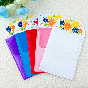 Nurse PVC Flower Pattern Pen Pocket Protector