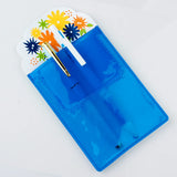 Nurse PVC Flower Pattern Pen Pocket Protector