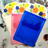 Nurse PVC Flower Pattern Pen Pocket Protector