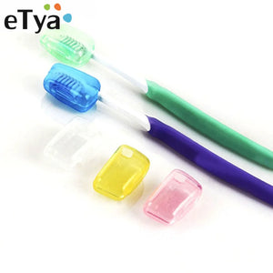 10pcs Travel Toothbrush Cover Holder Protect Brush Case Box Toothbrush Health