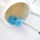 10pcs Travel Toothbrush Cover Holder Protect Brush Case Box Toothbrush Health