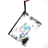 Clear Waterproof Cosmetic Bag Small Large PVC Makeup Bath Wash Organizer Set