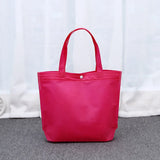 Foldable Shopping Bag Reusable Tote Pouch Women Travel Storage Handbag Shoulder