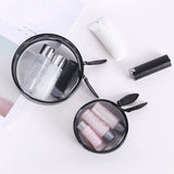 Clear PVC Makeup Bag Beauty Case Zipper Pouch