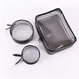 Clear PVC Makeup Bag Beauty Case Zipper Pouch